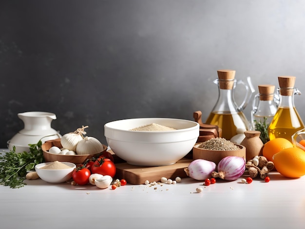 Naczynia i składniki